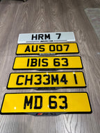 3D Gel Number Plates