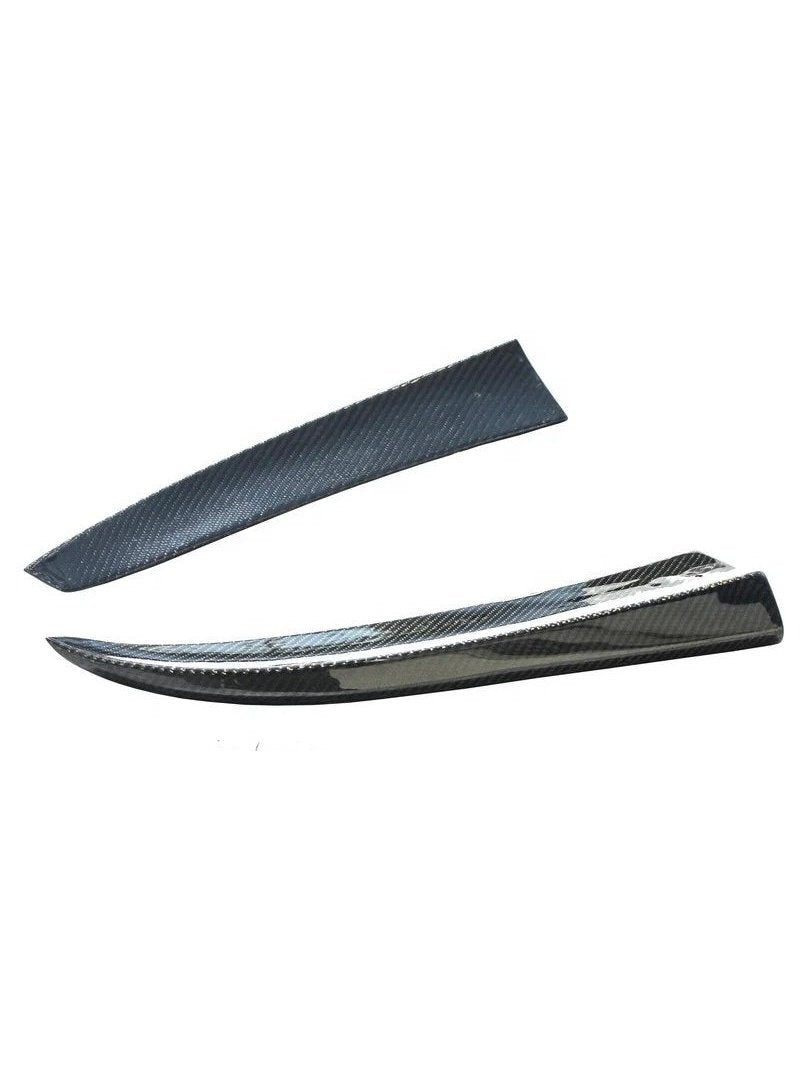 Mercedes Benz W205 C Class Real Carbon Fiber Rear Bumper Canards Extension