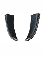 Mercedes Benz W205 C Class Real Carbon Fiber Rear Bumper Canards Extension