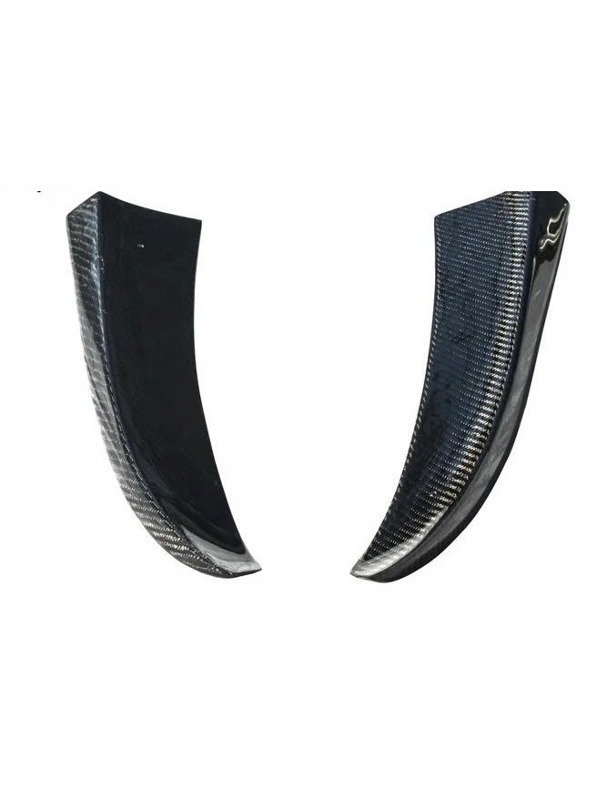 Mercedes Benz W205 C Class Real Carbon Fiber Rear Bumper Canards Extension