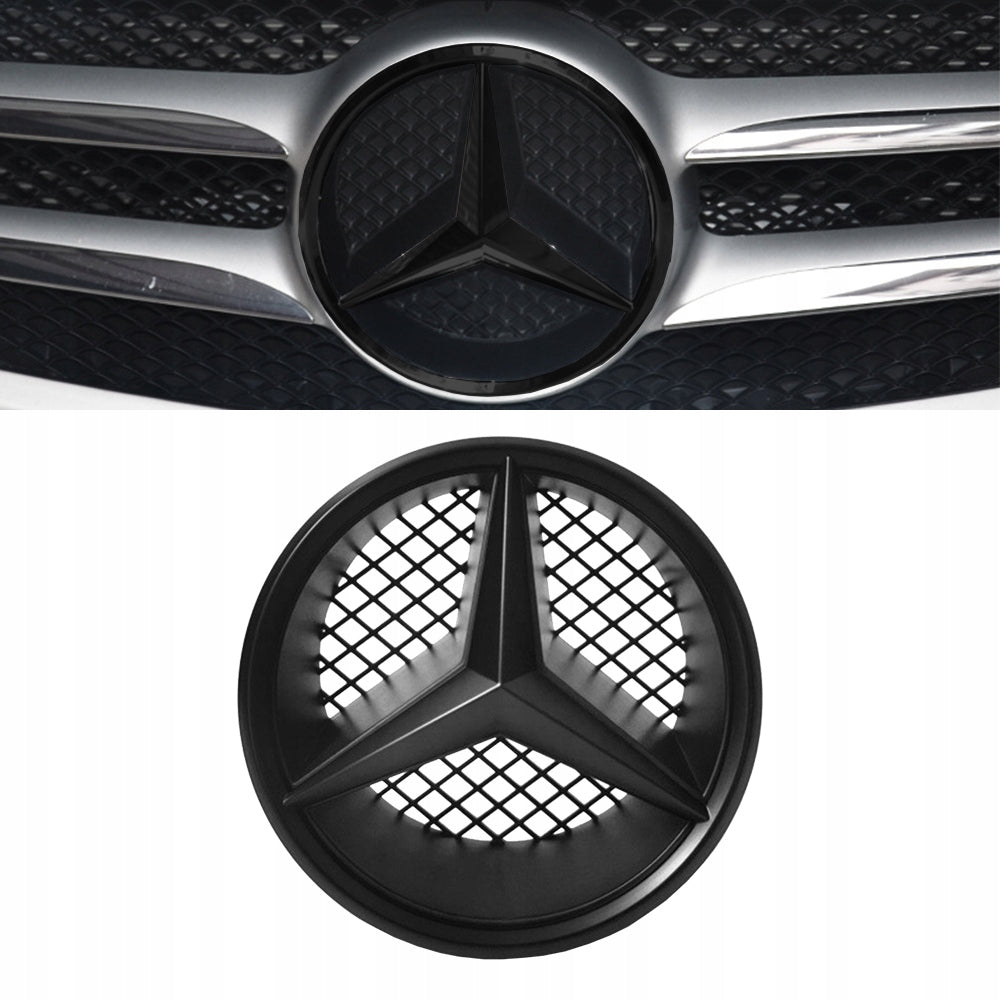 Mercedes 3D glass grill star logo
