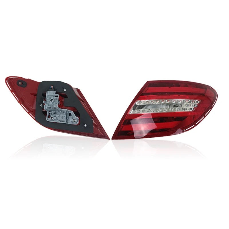 Mercedes W204 C Class 2012-2014 Facelift Tail Lights