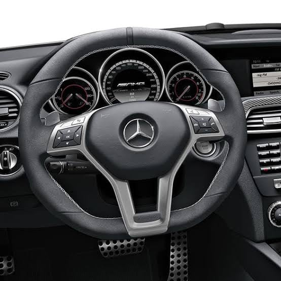 Mercedes W204 C63 Steering Wheel 2012 - Custom