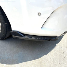 Mercedes W205 C Class Canards - Carbon Fiber (Dip)