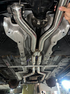 Carology Performance W204 C63 Valvetronic Exhaust System - Stainless Steel