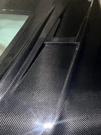 Mercedes W204 C63 Carbon Fiber Hood With Transparent Glass