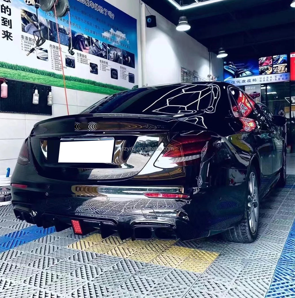 Mercedes W213 E63 Rear Carbon Fiber Diffuser