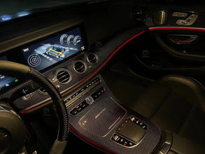 Mercedes W213 E Class Carbon Fiber Center Console - Replacement