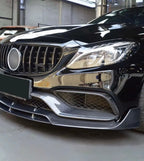 Mercedes W205 C63 Front Trim Cover - Carbon Fiber