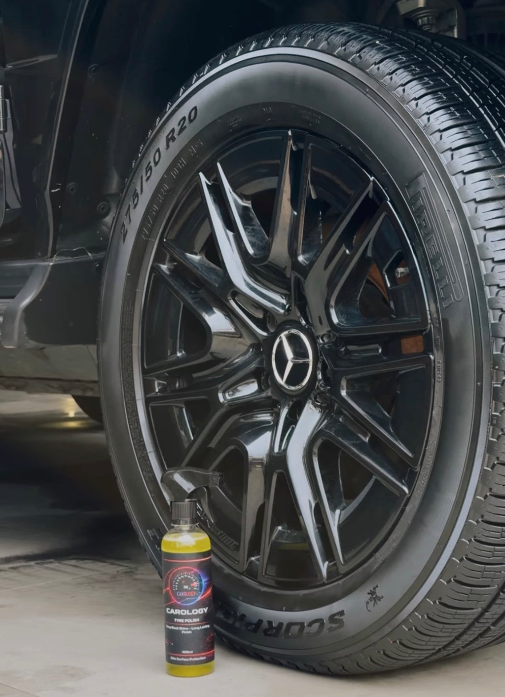 Tyre Polish 400ml – Black Shine