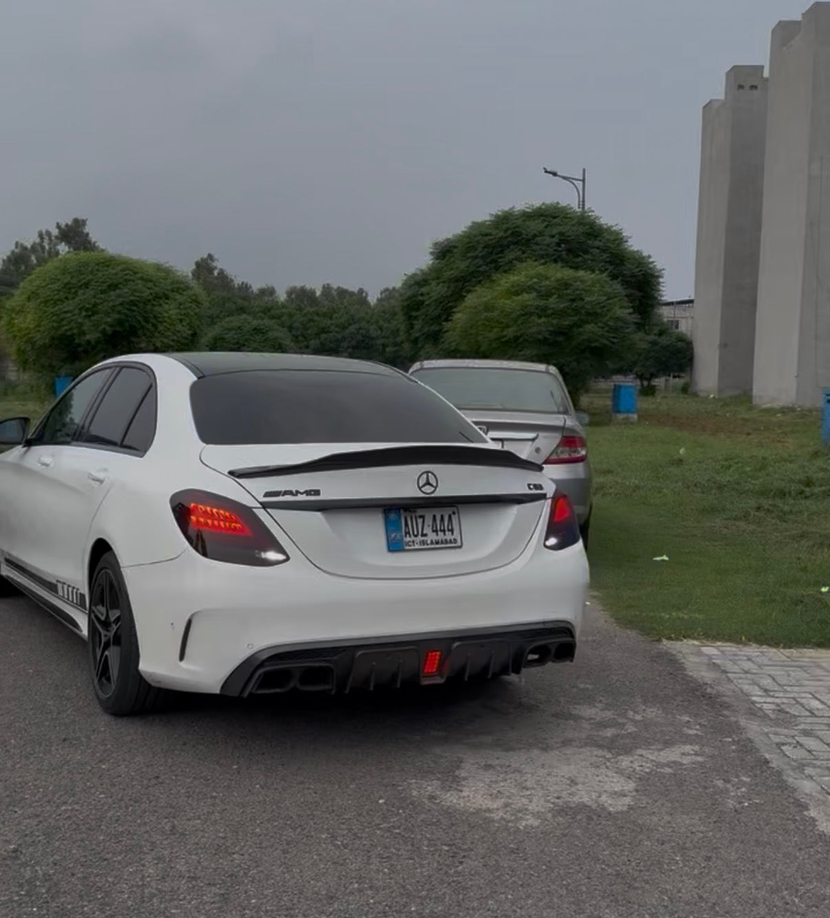 Mercedes W205 C class Ducktail Spoiler