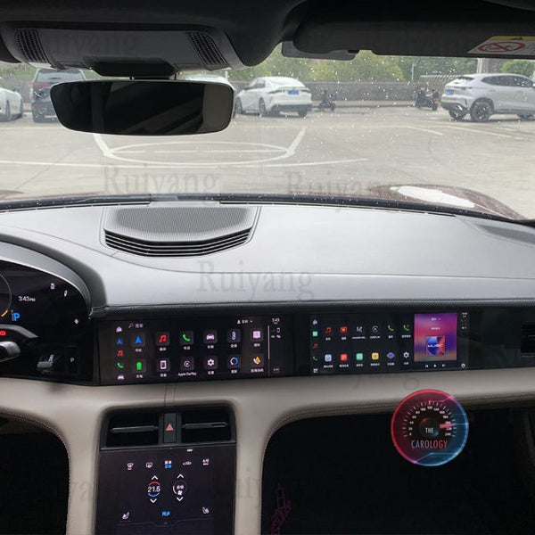 Porsche Taycan  Passenger Screen