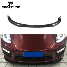 Porsche Panamera Front Lip Bumper Carbon Fiber