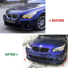 BMW E60 Front Bumper Lip Splitter