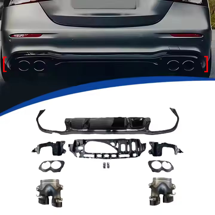 Mercedes W213R E53 Diffuser