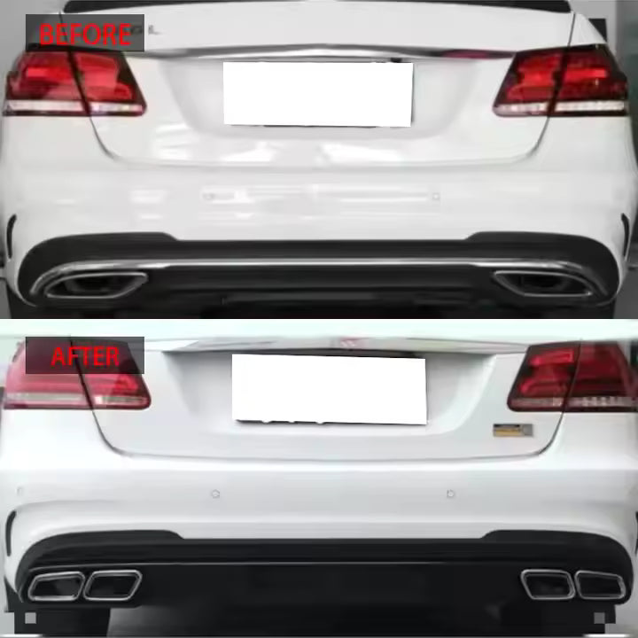 Mercedes W212 E Class Rear Lip Diffuser