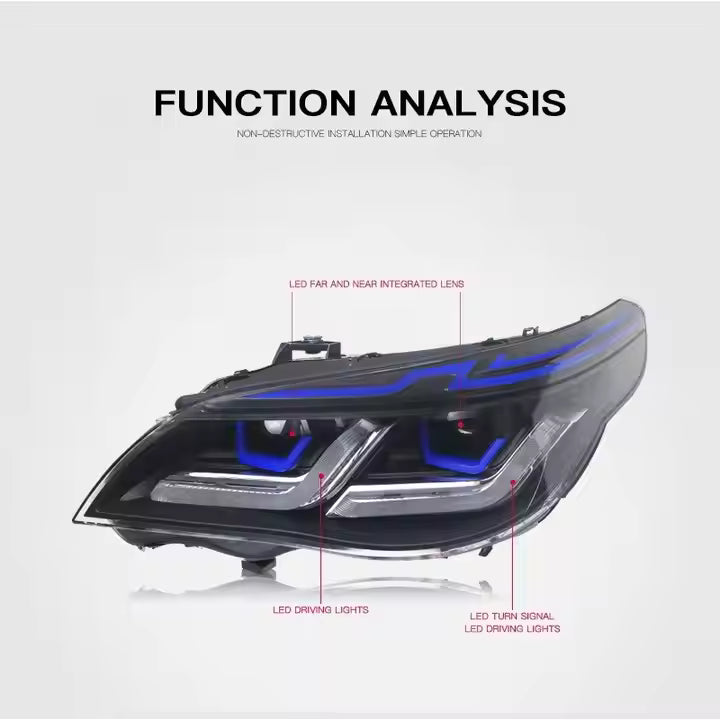 BMW E60 LED Head Lamps