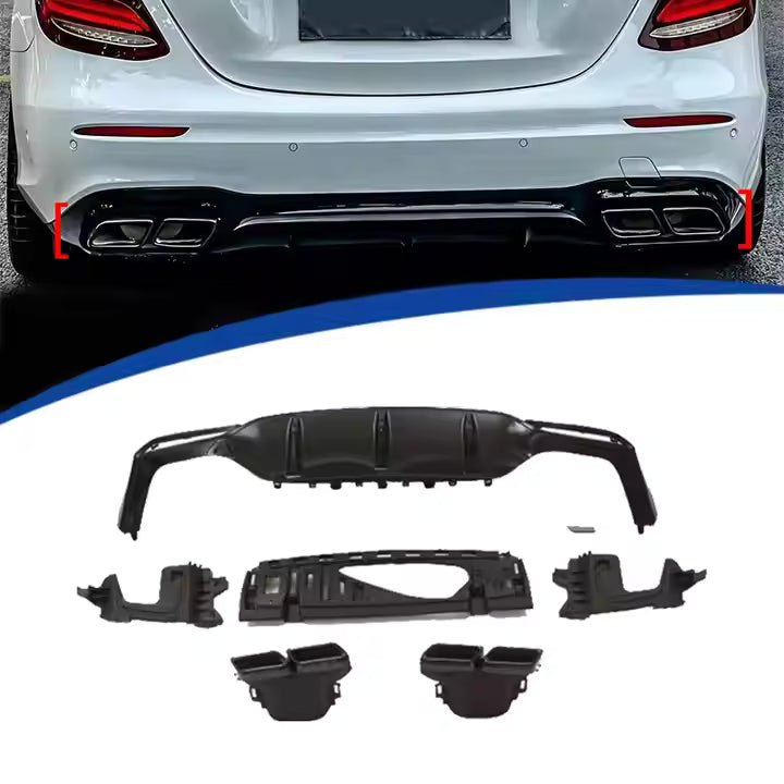 Mercedes W213 E Class Diffuser E63 Style