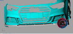 Audi A3 Front Splitter Carbon Fiber