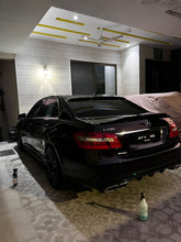 Mercedes W212 E class trunk spoiler