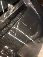 Mercedes W205 C63 Hood with transparent glass - Original Carbon Fiber