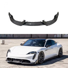 Porsche Taycan Front lip - Carbon fiber