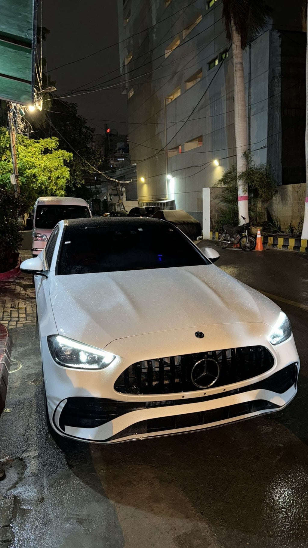 Mercedes W206 C Class Black GT Grill