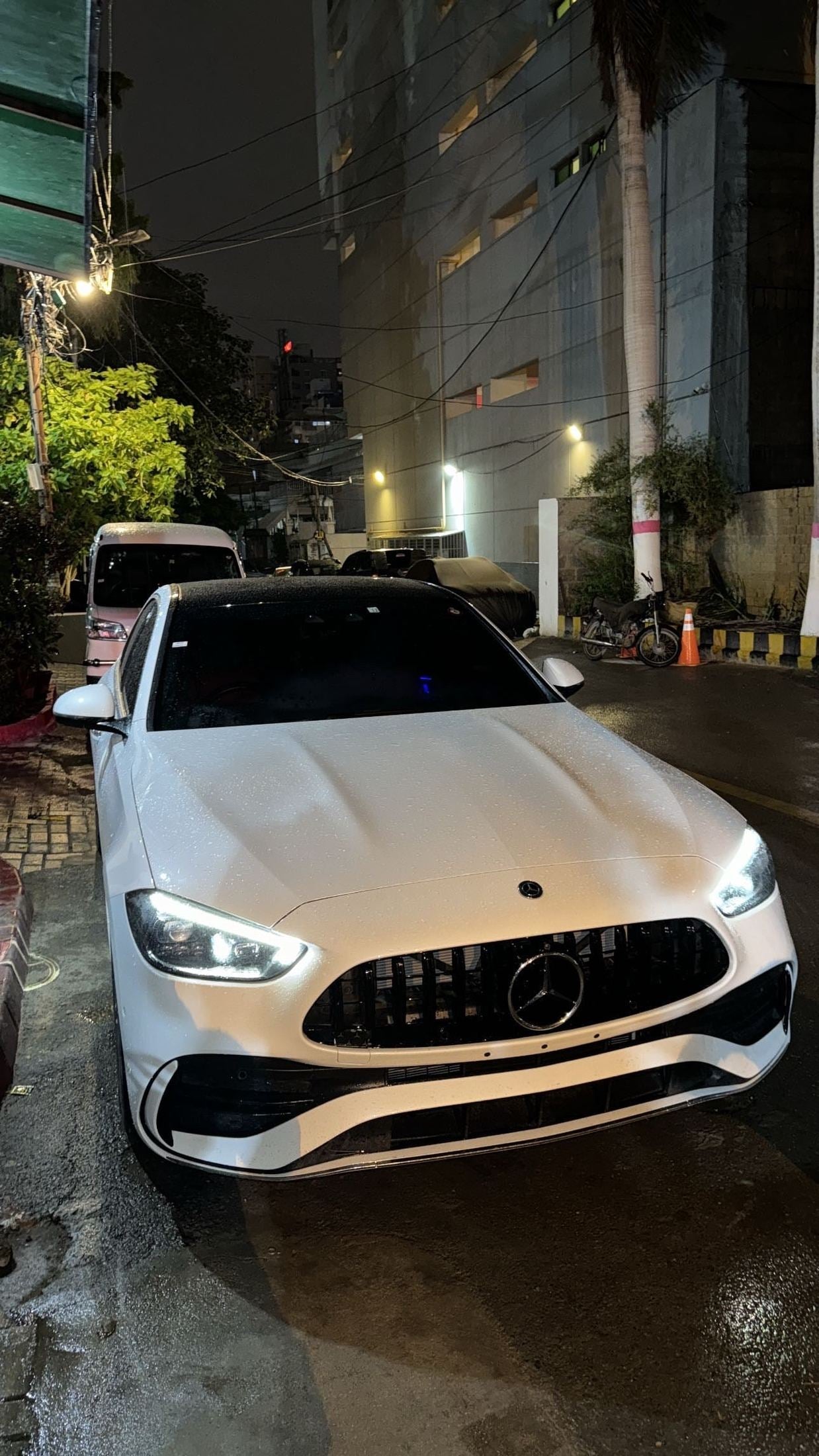 Mercedes W206 C Class Black GT Grill