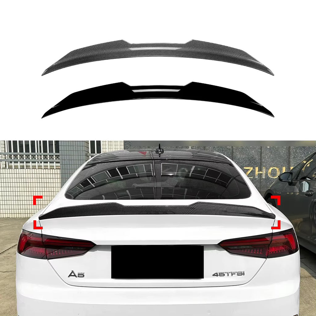 Audi A5 Spoiler - Carbon Fiber (hydro-dip)