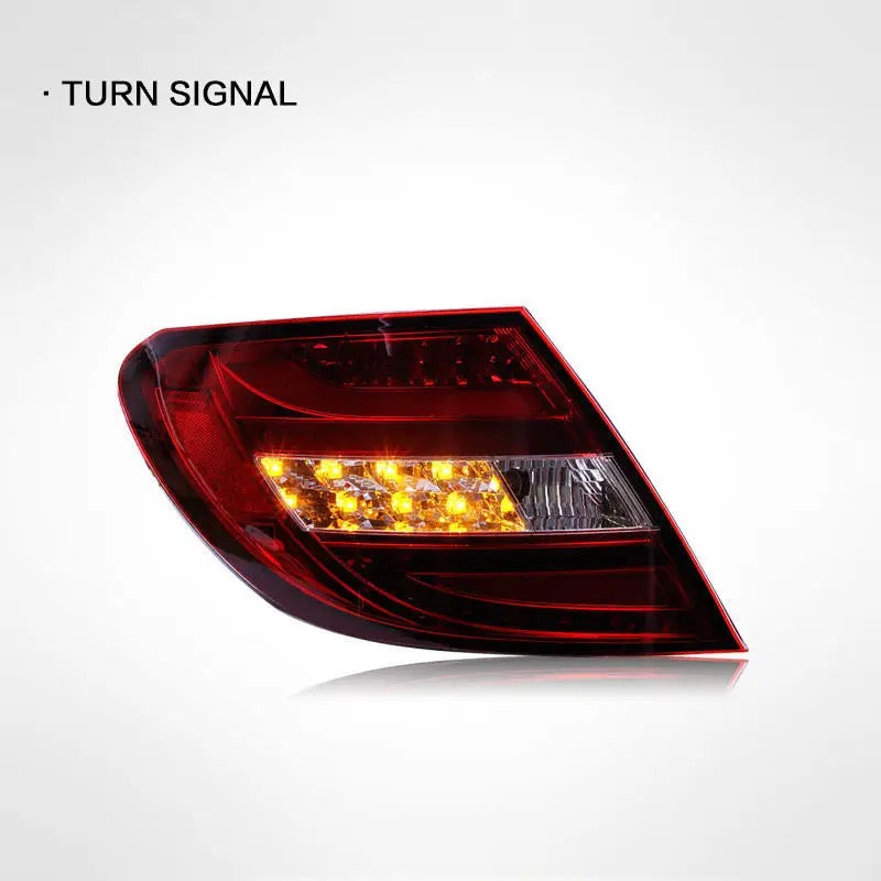 Mercedes W204 C Class Taillights Lava - 2008 to 2014