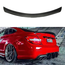 Mercedes W204 C Class Trunk Spoiler V2 CF