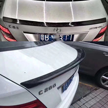 Mercedes W204 C Class Trunk Spoiler V2 CF