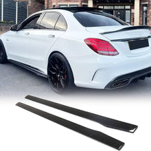 Mercedes W205 C63 Side Skirts - Carbon Fiber