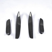 Mercedes W205 C63 Front Canards - Original Carbon Fiber