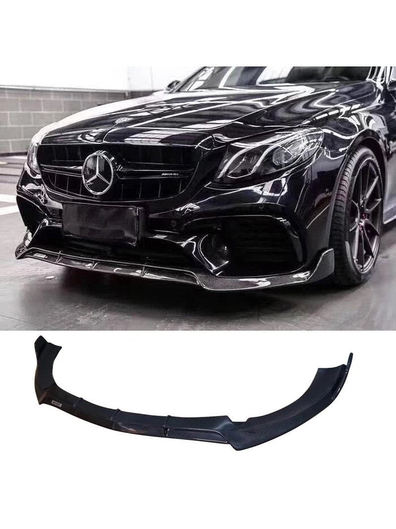 Mercedes W213 E Class Front Lip - Carbon Fiber