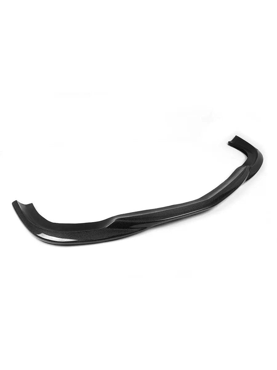 Mercedes W204 C Class Front Lip V2 - Carbon Fiber