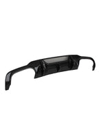 Mercedes W204 C Class Rear Diffuser V Style - Carbon Fiber