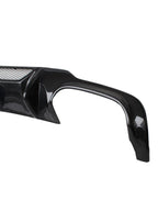 Mercedes W204 C Class Rear Diffuser V Style - Carbon Fiber