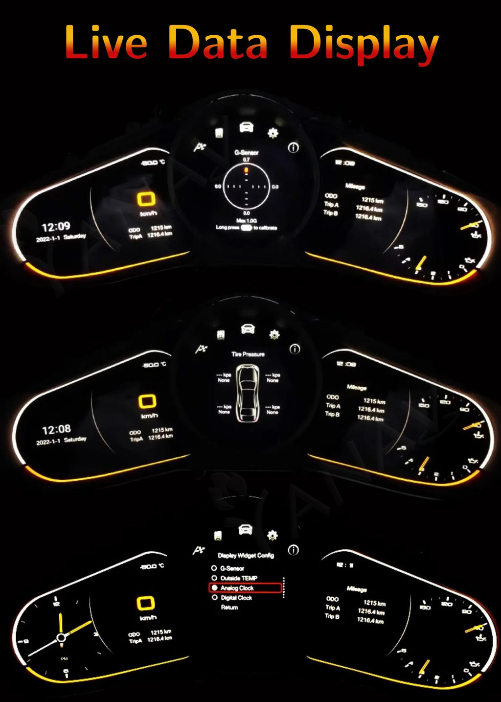 Porsche Panamera Meter Upgrade 2014 to 2020