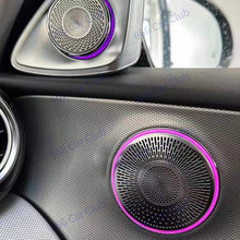 Mercedes Burmester Speaker Covers with border ambient light