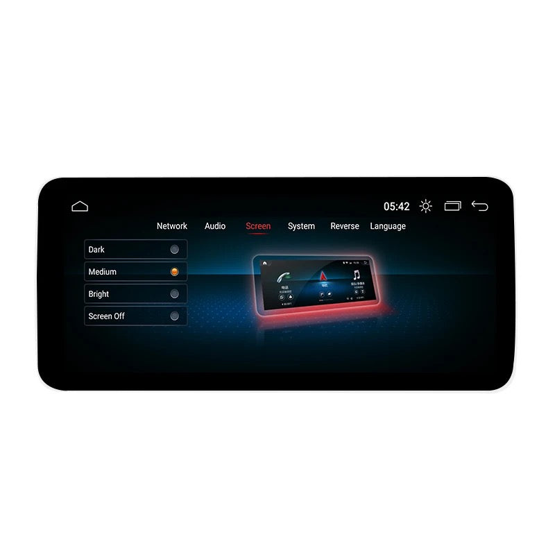 Mercedes W205 C Class Multimedia Screen Upgrade to 2020