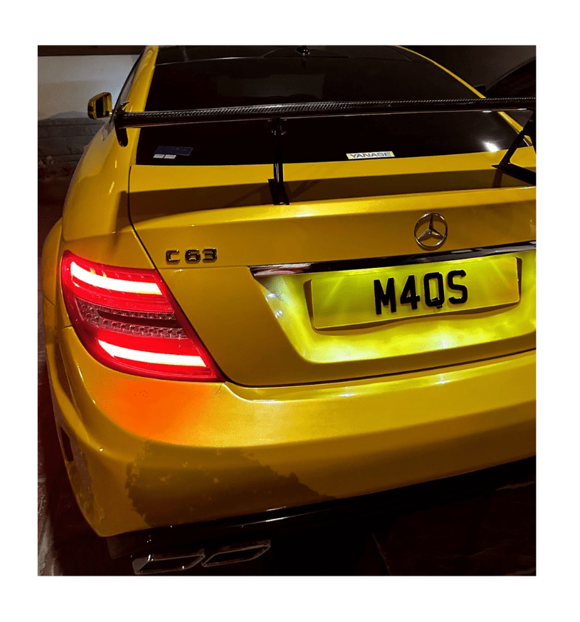 3D Gel Number Plates