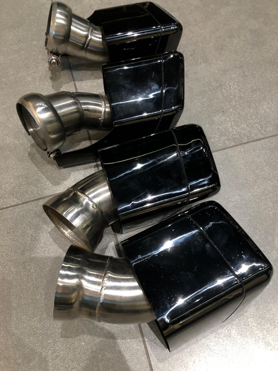Mercedes W204 C63 Exhust Tips