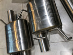Mercedes-Benz W204 C63 Stainless Steel Catback  Valvetronic Exhaust