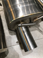 Mercedes-Benz W204 C63 Stainless Steel Catback  Valvetronic Exhaust