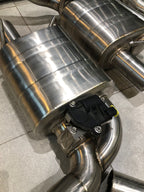 Mercedes-Benz W204 C63 Stainless Steel Catback  Valvetronic Exhaust