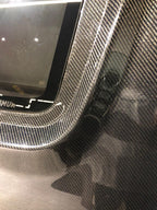 Mercedes W205 C180/200 Hood with transparent glass - Original Carbon Fiber
