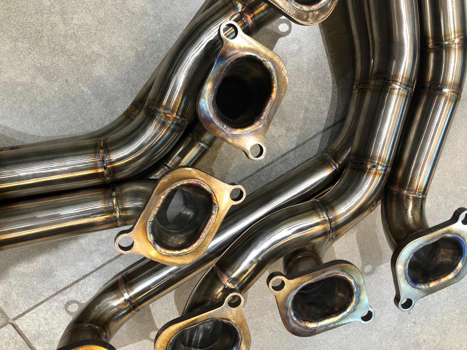 Mercedes W204 C63 Long Tube Header Stain Less Steel