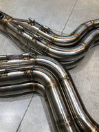 Mercedes W204 C63 Long Tube Header Stain Less Steel