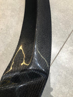 Mercedes W204 C Class 2012-2014 Front Lip V1 - Carbon Fiber